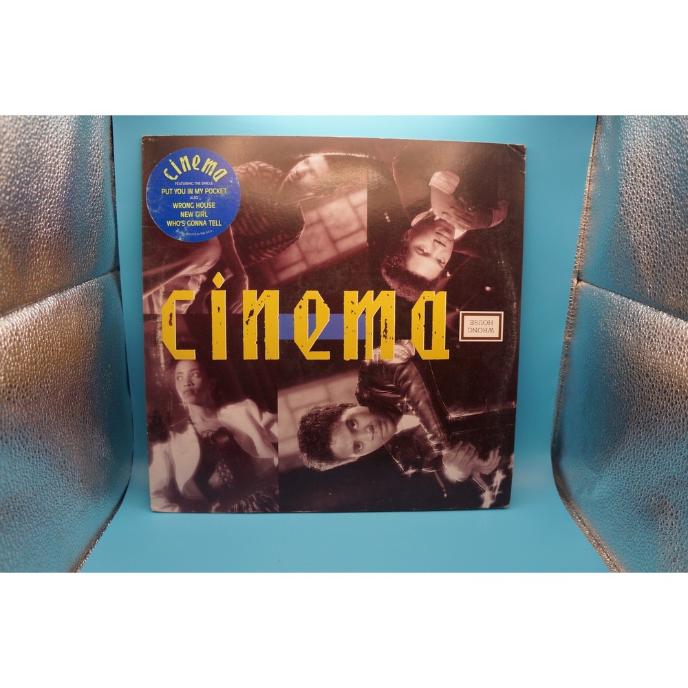 Cinema Self-Titled Vinyl LP 1988 A&M Records SP-5158 Put You In My Pocket R&B